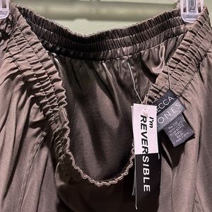 SALE! New REBECCA JONES Reversible Greens Career SKIRT Womens Size 2X NWT